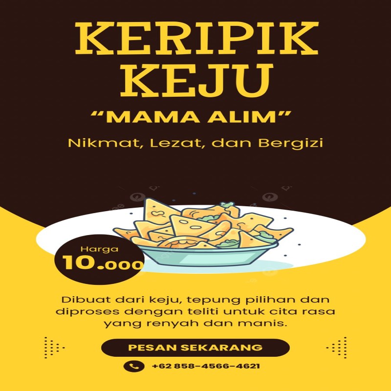 Keripik Keju & Bolu Peca Mama Alim